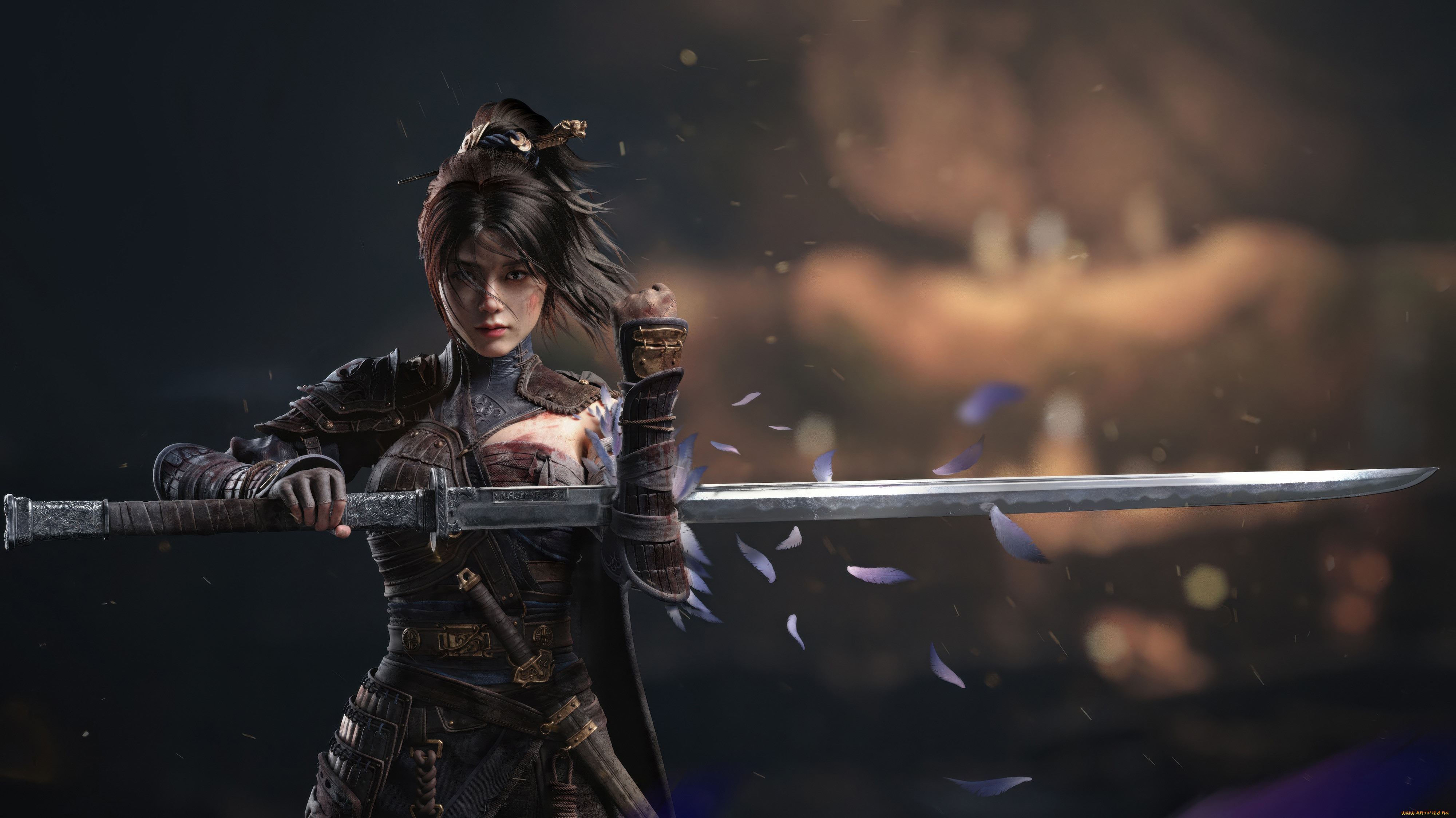wuchang,  fallen feathers,  , fallen, feathers